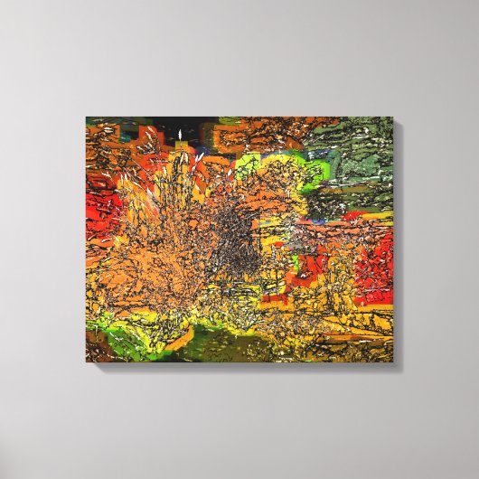 TOILE FLEUR SAUVAGE (Recto)