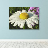 Toile Fleur sauvage Daisy et Summer Lilac (Insitu (Plancher de Bois))