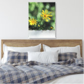 Toile Fleur sauvage d'aster jaune (Insitu(Chambre))