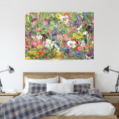 Toile Fleur sauvage de la nature en fleurs botaniques (Insitu(Chambre))