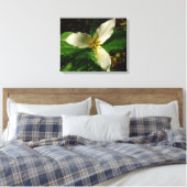 Toile Fleur sauvage de printemps blanc Trillium Flower (Insitu(Chambre))