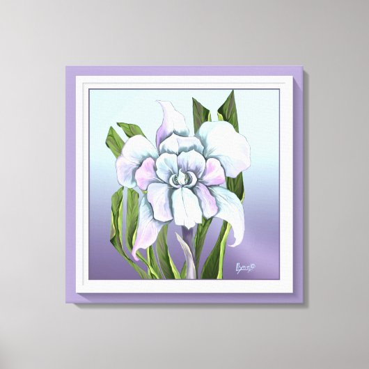 Toile Fleur Smeraldo (Recto)