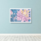 Toile Fleur surnaturelle (Insitu (Plancher de Bois))