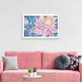 Toile Fleur surnaturelle (Insitu(Salon))