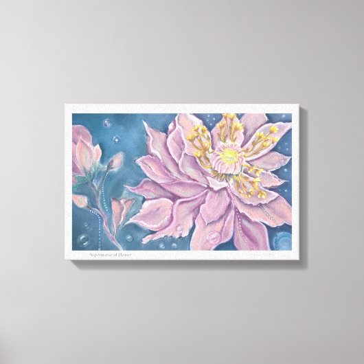 Toile Fleur surnaturelle (Recto)