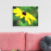 Toile Fleur Susan Jaune Black Eyed (Insitu(Salon))