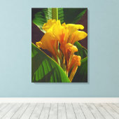 Toile Fleur tropique (Insitu (Plancher de Bois))