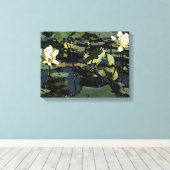 Toile Fleurit De Lys D'Eau (Insitu (Plancher de Bois))