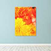 Toile Fleurs (Insitu (Plancher de Bois))