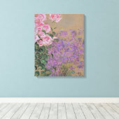 Toile Fleurs (Insitu (Plancher de Bois))