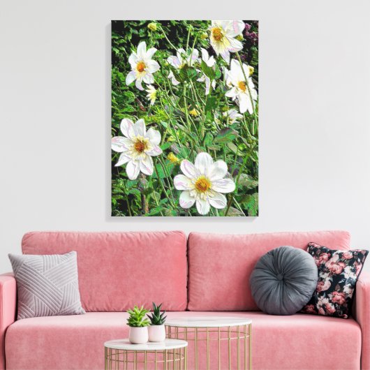 TOILE FLEURS (Insitu(Salon))