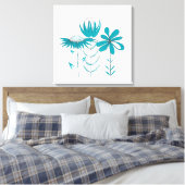 Toile Fleurs (Insitu(Chambre))