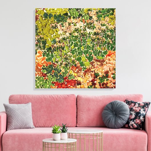 Toile Fleurs alpines (Insitu(Salon))