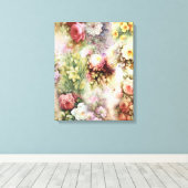 Toile Fleurs Anciennes (Insitu (Plancher de Bois))