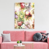 Toile Fleurs Anciennes (Insitu(Salon))