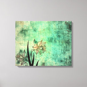 Toile Fleurs anciennes Art Streaming Canvas