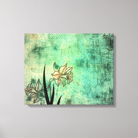 Toile Fleurs anciennes Art Streaming Canvas (Recto)