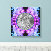 Toile Fleurs aux Pétales Colorées Créez Votre Propre Pho (Insitu (Plancher de Bois))