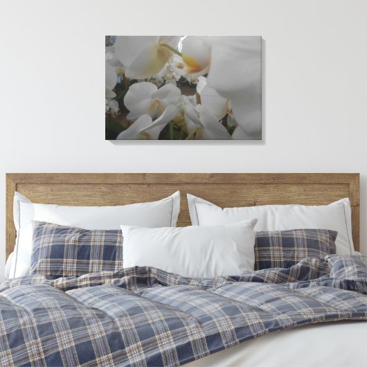 Toile Fleurs blanches (Insitu(Chambre))