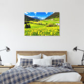 Toile Fleurs | Canton des Grisons de Dandelion, Suisse (Insitu(Chambre))