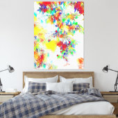 Toile Fleurs colorées (Insitu(Chambre))