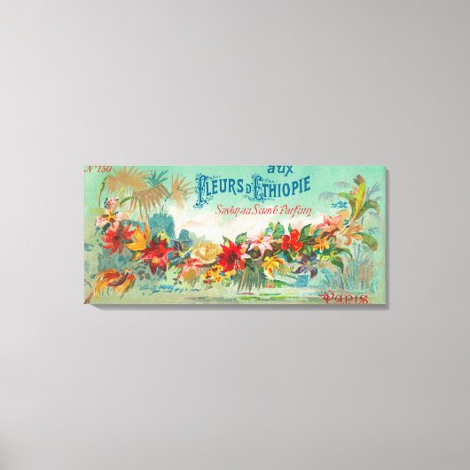 Toile Fleurs D Ethiopie - LabelParis, France (Recto)