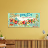 Toile Fleurs D Ethiopie - LabelParis, France (Insitu(Salon))