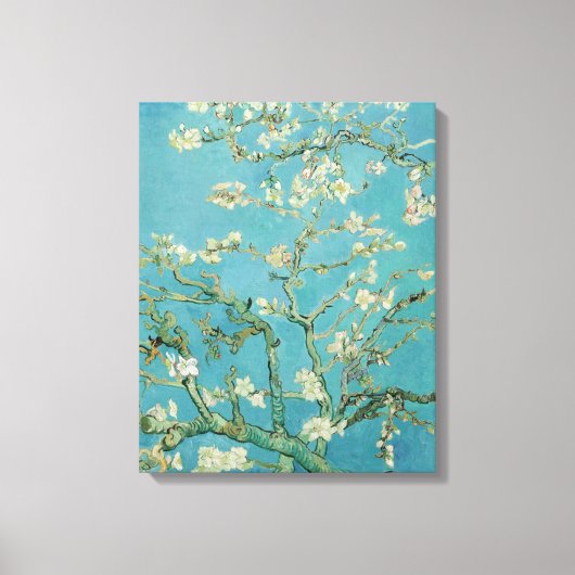Toile Fleurs d'amandes par Vincent van Gogh (Recto)