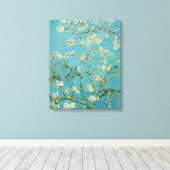 Toile Fleurs d'amandes par Vincent van Gogh (Insitu (Plancher de Bois))