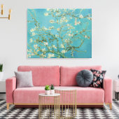 Toile Fleurs d'amandes par Vincent Van Gogh Art (Insitu(Salon))