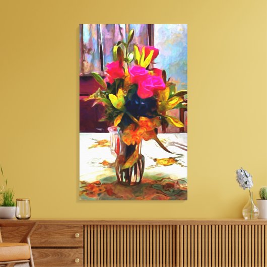 Toile Fleurs d'amour PM0001 (Insitu(Salon))