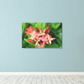 Toile Fleurs dans la jungle (Insitu (Plancher de Bois))