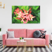 Toile Fleurs dans la jungle (Insitu(Salon))
