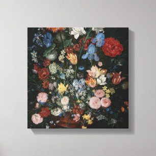 Toile Fleurs dans un Vase - Jan Brueghel
