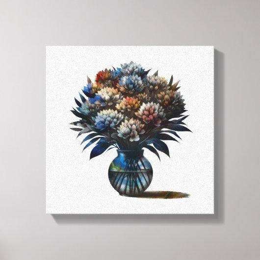 Toile Fleurs dans Vase (Recto)