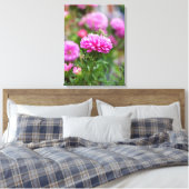 Toile Fleurs d'Asters roses (Insitu(Chambre))