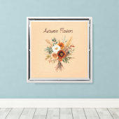 Toile Fleurs d'Automne (Insitu (Plancher de Bois))