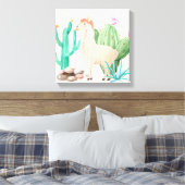 Toile Fleurs de cactus de lama du désert (Insitu(Chambre))