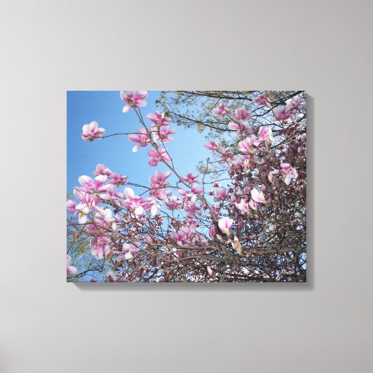 Toile Fleurs de cerisiers (Recto)