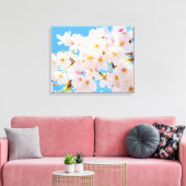 Toile Fleurs de cerisiers au printemps (Insitu(Salon))