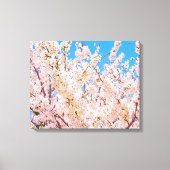 Toile Fleurs de cerisiers en pleine floraison (Recto)