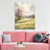 Toile Fleurs de cerisiers roses (Insitu(Salon))