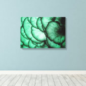 Toile Fleurs de champignons/Abstrait de la nature (Insitu (Plancher de Bois))