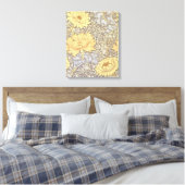 Toile Fleurs de chrysanthème de William Morris (Insitu(Chambre))