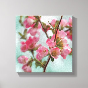 Toile Fleurs de coing