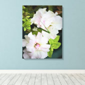 Toile Fleurs de Gardenia (Insitu (Plancher de Bois))