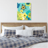 Toile Fleurs de Jardin Décoratives (Insitu(Chambre))