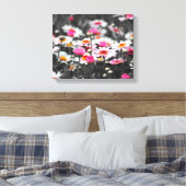 Toile Fleurs de marguerite rose (Insitu(Chambre))