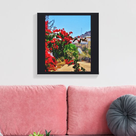 Toile Fleurs de montagne (Insitu(Salon))