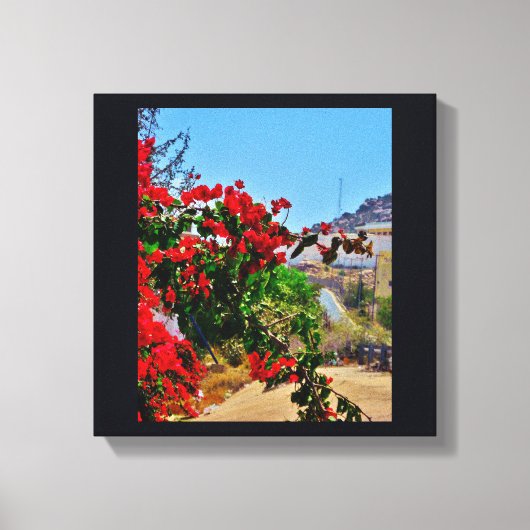 Toile Fleurs de montagne (Recto)